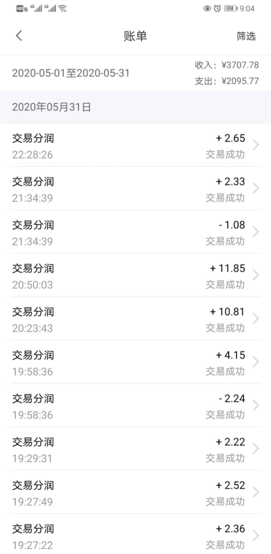 易钱包代理政策让小白46天收入7900元-第7张图片